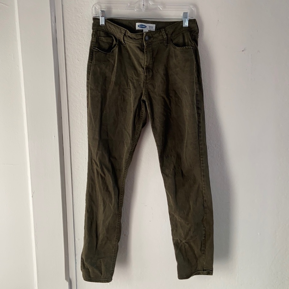 Army Green Rockstar Jeans